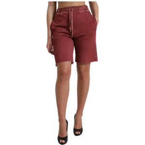 Dolce & Gabbana - Korte Broeken - Bruin - Katoen