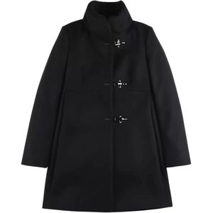 Fay, Dames, Mantels, Zwart, Maat: S Wol,
