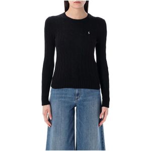 Polo Ralph Lauren, Dames, Truien, Zwart, Maat: S Katoen,