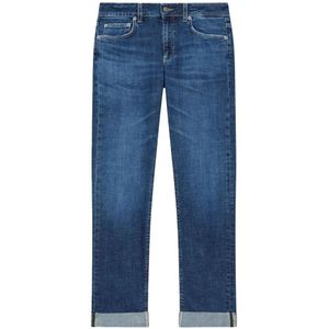 Dondup, Dames, Jeans, Blauw, Maat: W32 Denim,