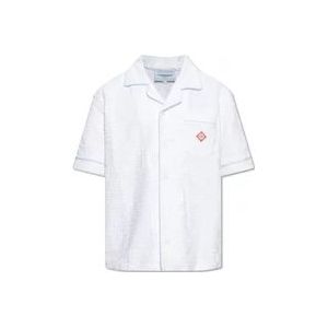 Casablanca Gepersonaliseerd overhemd , White , Heren , Maat: XL