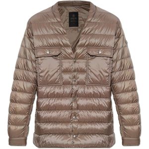 Rick Owens, Heren, Jassen, Bruin, Maat: S Poliester,