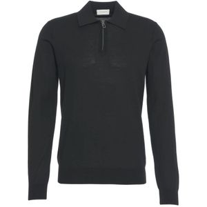 Paolo Pecora, Heren, Truien, Zwart, Maat: S