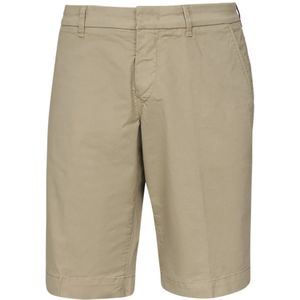 Fay, Heren, Korte broeken, Beige, Maat: W32