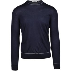 Panicale, Heren, Truien, Blauw, Maat: M