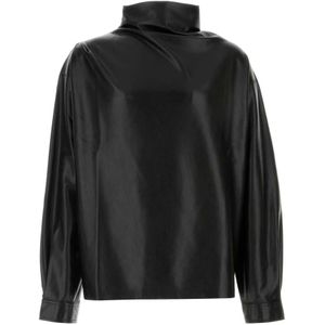 Nanushka, Heren, Tops, Zwart, Maat: XS Synthetisch,