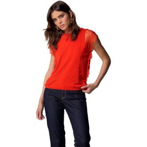 Kocca, Dames, Blouses & Shirts, Rood, Maat: S