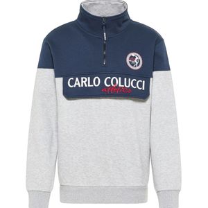Carlo Colucci, Heren, Sweatshirts & Hoodies, Veelkleurig, Maat: M