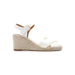 Chloé Sleehak sandalen , Beige , Dames , Maat: 39 EU