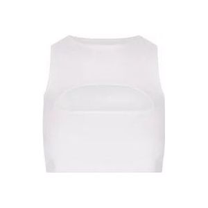 Dsquared2 Mouwloze Top , White , Dames , Maat: M
