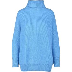 Weili Zheng, Dames, Truien, Blauw, Maat: M