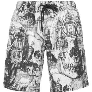 Philipp Plein, Heren, Badkleding, Zwart, Maat: M