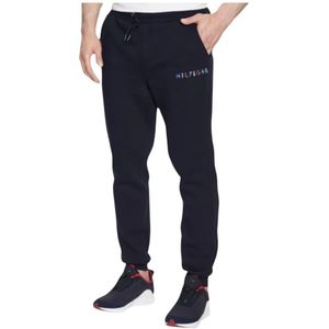 Tommy Hilfiger, Heren, Broeken, Blauw, Maat: XS Katoen,