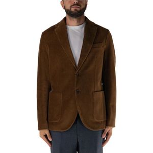 Circolo 1901, Heren, Jassen, Bruin, Maat: M Corduroy,