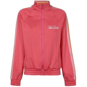 Msgm, Dames, Sweatshirts & Hoodies, Roze, Maat: S Katoen,