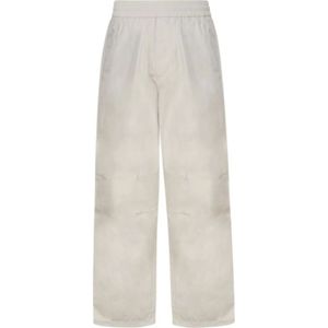 Burberry, Heren, Broeken, Beige, Maat: M