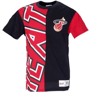 Mitchell & Ness, Heren, Tops, Zwart, Maat: XL Katoen,