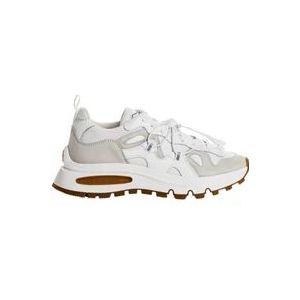 Dsquared2 Stijlvolle Hardloopschoenen , White , Dames , Maat: 41 1/2 EU