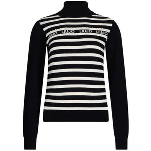 Liu Jo, Dames, Truien, Zwart, Maat: M