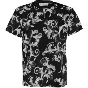 Baroque - TShirt - Zwart - Korte Mouwen - Comfortabele Pasvorm