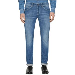 Dondup, Heren, Jeans, Blauw, Maat: W34 Denim,