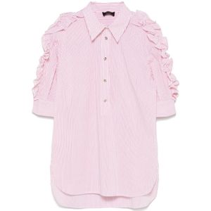 Liu Jo, Dames, Blouses & Shirts, Roze, Maat: M