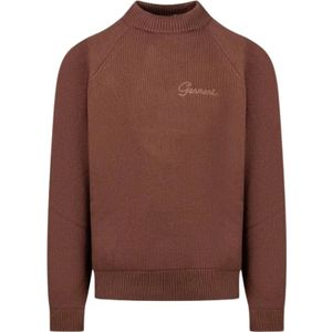 Garment Workshop, Heren, Truien, Bruin, Maat: XL Katoen,