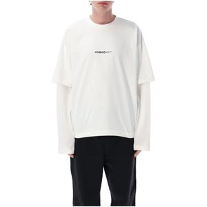 Oamc, Heren, Tops, Wit, Maat: S Katoen,