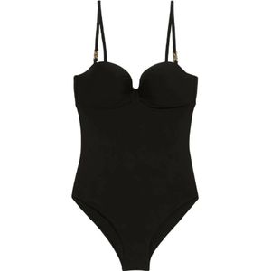 Max Mara, Dames, Badkleding, Zwart, Maat: L Taf,