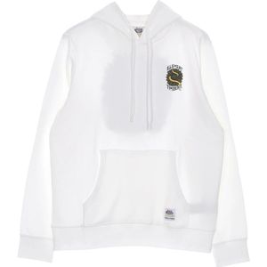 Element, Heren, Sweatshirts & Hoodies, Wit, Maat: M Katoen,