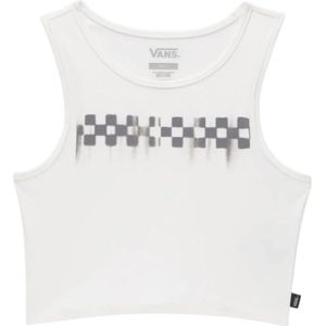 Vans, Dames, Tops, Wit, Maat: M Katoen,