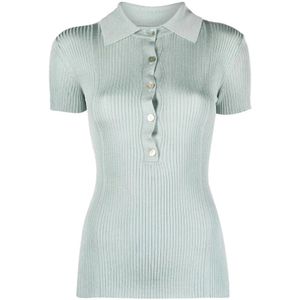 Aeron, Dames, Tops, Blauw, Maat: XS Viscose,