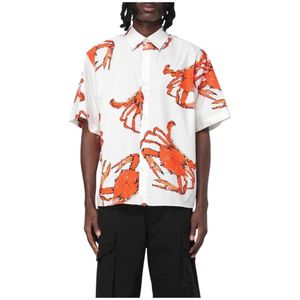 Msgm, Heren, Overhemden, Veelkleurig, Maat: M Katoen,