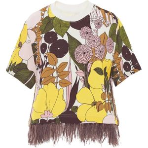 La DoubleJ, Dames, Tops, Veelkleurig, Maat: M Katoen,