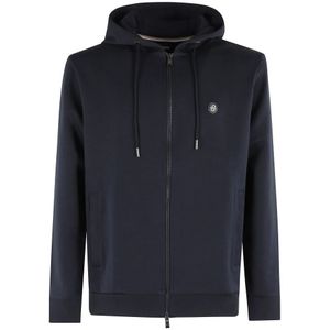 Hugo, Heren, Sweatshirts & Hoodies, Blauw, Maat: 3XL