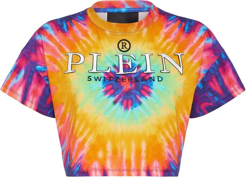 Philipp Plein, Dames, Tops, Veelkleurig, Maat: L Katoen,