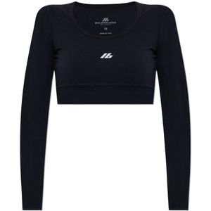 Balenciaga, Dames, Sport, Zwart, Maat: S Polyamide,