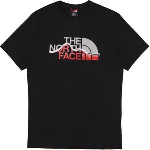The North Face, Heren, Tops, Zwart, Maat: XL Katoen,