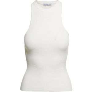 MVP wardrobe, Dames, Tops, Wit, Maat: S Viscose,