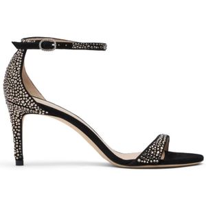 Stuart Weitzman, Dames, Schoenen, Zwart, Maat: 36 1/2 EU Leer,