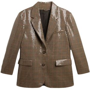 Golden Goose, Dames, Jassen, Bruin, Maat: S Wol,