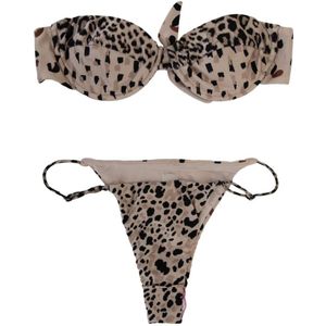 Me-Fui, Dames, Badkleding, Veelkleurig, Maat: M Tweed,