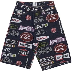 Arte Antwerp, Heren, Korte broeken, Veelkleurig, Maat: W30 Denim,