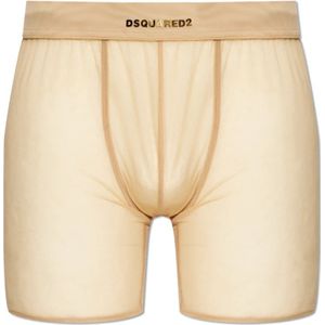 Dsquared2, Heren, Ondergoed, Beige, Maat: XS