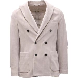 Circolo 1901, Heren, Jassen, Beige, Maat: S Corduroy,