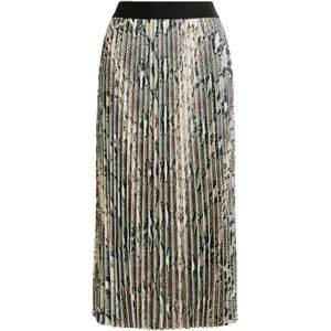 Essentiel Antwerp, Dames, Rokken, Grijs, Maat: L Poliester,