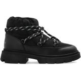 Inuikii - Biker Puffer - Snowboots - Zwart - Leer