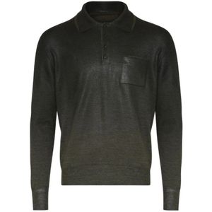 Maison Margiela, Heren, Truien, Groen, Maat: L Wol,