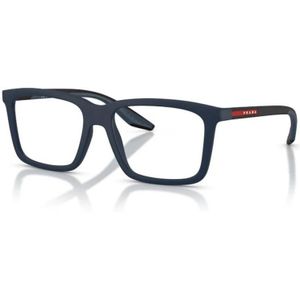 Prada, Heren, Accessoires, Blauw, Maat: 53 MM Nylon,