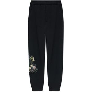 Emporio Armani, Heren, Broeken, Zwart, Maat: L Katoen,